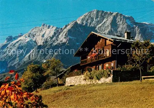 AK / Ansichtskarte  Muehlbach_Hochkoenig_AT Formaugut am Fusse des Hochkoenig 