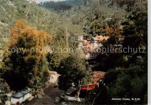 AK / Ansichtskarte 73848316 Jenolan_Caves_Australia View of the Caves House from the walking trek to Carlottas Arch 