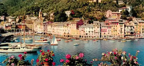 AK / Ansichtskarte  Portofino_Liguria_IT Panorama 