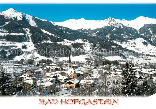 AK / Ansichtskarte  Bad_Hofgastein_AT im Gasteinertal mit Skiparadies Schlossalm 