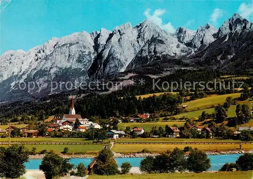 AK / Ansichtskarte  Pfarrwerfen_Pinzgau_AT mit Tennengebirge 