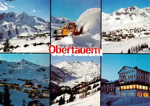 AK / Ansichtskarte  Obertauern_AT Panorama Pistenraupe Dr Theodor Koernerhaus 