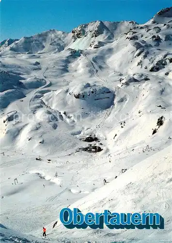 AK / Ansichtskarte  Obertauern_AT Blick vom Hundskogelsteilhang auf Seekareck Seekarspitz und Seekarlift 