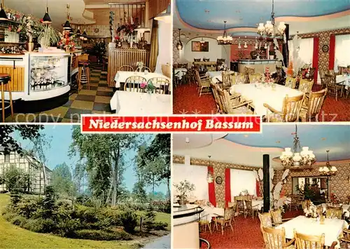 AK / Ansichtskarte  Bassum Hotel Restaurant Niedersachsenhof Bassum