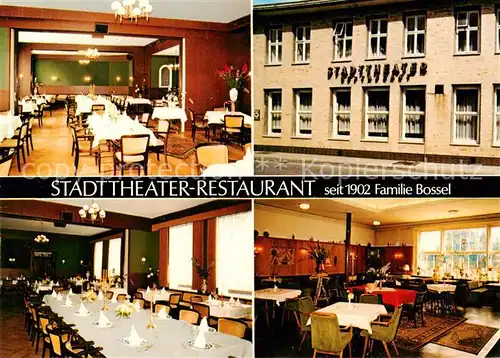 AK / Ansichtskarte 73848469 Heide_Holstein Stadttheater Restaurant Festsaal Heide_Holstein