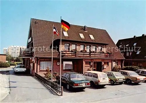 AK / Ansichtskarte  Buesum_Nordseebad Apparthotel Restaurant Zum Seeadler Buesum_Nordseebad