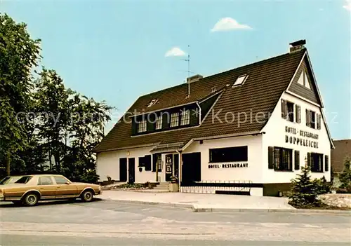 AK / Ansichtskarte 73848499 Schenefeld_Hamburg Hotel Restaurant Doppeleiche Schenefeld Hamburg