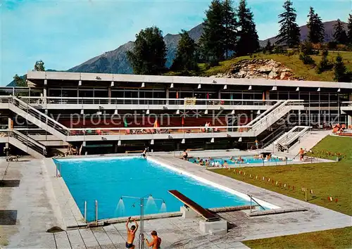 AK / Ansichtskarte 73848517 Badgastein_AT Felsenbad Sportbecken 