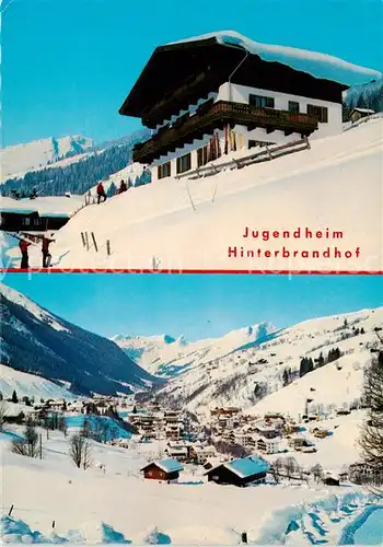 AK / Ansichtskarte  Saalbach_-Hinterglemm_AT Jugendheim Hinterbrandhof Panorama 