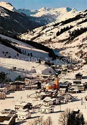 AK / Ansichtskarte  Saalbach_-Hinterglemm_AT mit Talschluss Gamshag und Tristkogel 