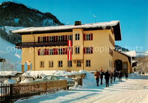 AK / Ansichtskarte  Saalbach_-Hinterglemm_AT Bundesschullandheim 