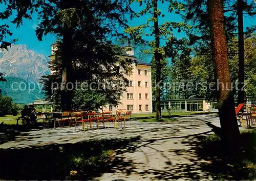 AK / Ansichtskarte  Oberalm_Salzburg_AT Pension Schloss Kahlsperg 