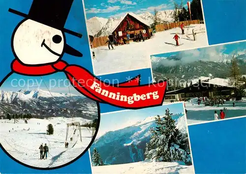 AK / Ansichtskarte 73848604 Fanningberg_Mariapfarr_AT und Weisspriach Schlepplift Skipisten Gasthaus 