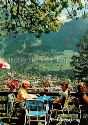 AK / Ansichtskarte  Bad_Hofgastein_AT Gasthaus Terrasse 