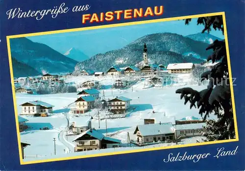 AK / Ansichtskarte 73848611 Faistenau_Salzburg_AT Winterpanorama 