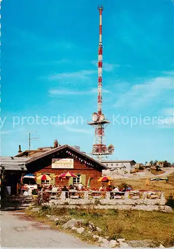 AK / Ansichtskarte 73848620 Salzburg__AT Gasthof Gaisbergspitze Fernmeldeturm 