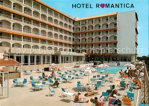 AK / Ansichtskarte 73848689 Colonia_de_Sant_Jordi Hotel Romantica Pool Colonia_de_Sant_Jordi