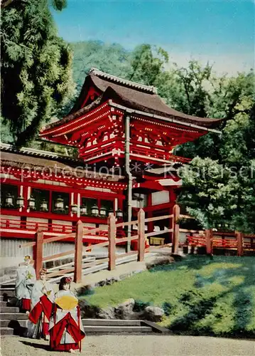 AK / Ansichtskarte 73848706 Kasuga_Japan Kasuga Shrine 