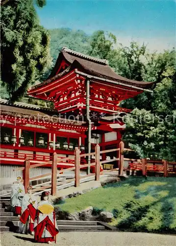 AK / Ansichtskarte  Kasuga_Japan Kasuga Shrine 