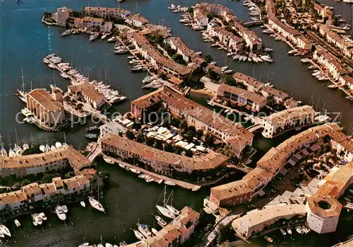 AK / Ansichtskarte  Port_Grimaud_83_Var Vue aerienne 