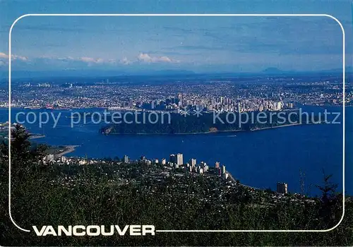 AK / Ansichtskarte 73848718 Vancouver_BC_Canada Fliegeraufnahme 