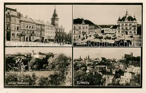 AK / Ansichtskarte  Turnov__Turnau_CZ Namesti Hruby Rohozec Turnov 