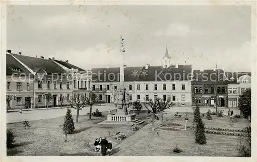 AK / Ansichtskarte  Mirovice_Mirowitz_Czechia Stadtplatz Feldpost 