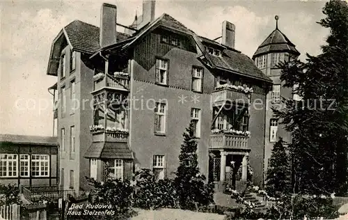 AK / Ansichtskarte 73848775 Bad_Kudowa_Kudowa-Zdroj_Niederschlesien_PL Haus Stolzenfels 