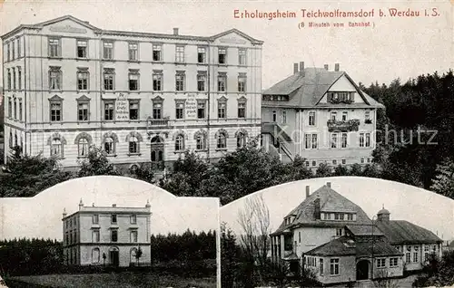 AK / Ansichtskarte 73848784 Teichwolframsdorf Erholungsheim Teichwolframsdorf Details Teichwolframsdorf