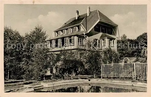 AK / Ansichtskarte  Bonndorf_Schwarzwald Kinderkurheim Haus Waldfriede Bonndorf Schwarzwald