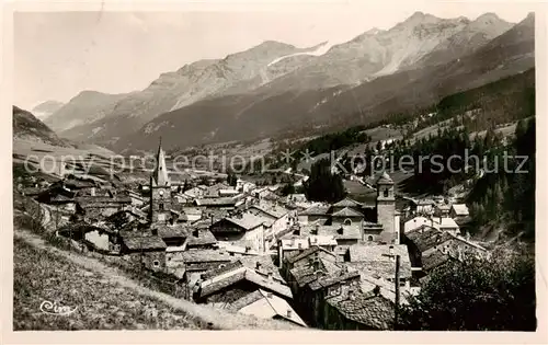 AK / Ansichtskarte  Lanslebourg-Mont-Cenis_73_Savoie Vue generale Auf dond Glacier du Charbonnel Glacier du Roc des Pignes 