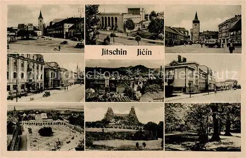 AK / Ansichtskarte 73848858 Jitschin_Jicin_CZ Orts und Teilansichten 