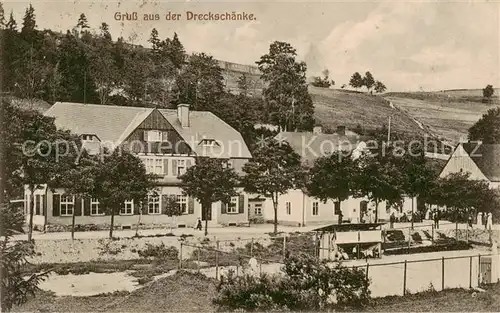 AK / Ansichtskarte 73848860 Breitenbach_Erzgebirge Gasthaus Dreckschaenke Breitenbach Erzgebirge