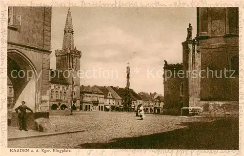 AK / Ansichtskarte  Kaaden_Kadan_CZ Ringplatz 