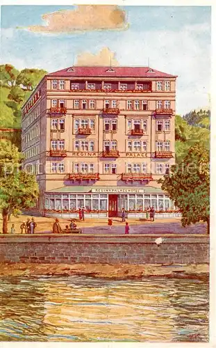 AK / Ansichtskarte  Carlsbad_Karlsbad_Eger_Karlovy_Vary Regina Palace Hotel 