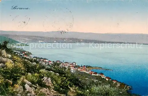 AK / Ansichtskarte  Lovrana_Lovran_Croatia Panorama 