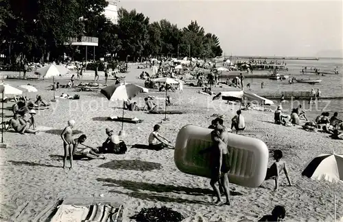 AK / Ansichtskarte  Crikvenica_Croatia Strandpartie 