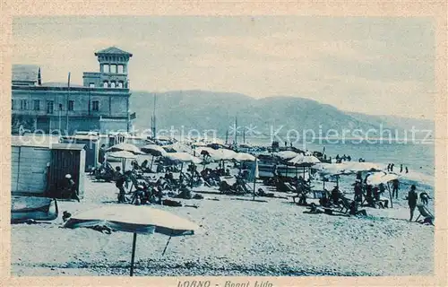 AK / Ansichtskarte  Loano_Liguria_IT Bagni Lido