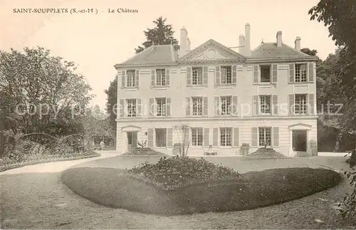 AK / Ansichtskarte  Saint-Soupplets_77_Seine-et-Marne Le Chateau 