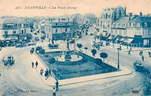 AK / Ansichtskarte  Deauville-sur-Mer La Place Morny 