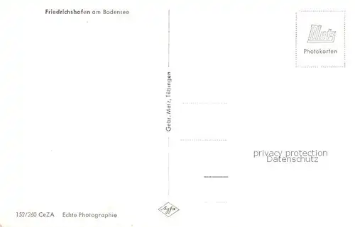 AK / Ansichtskarte 73848927 Friedrichshafen_Bodensee Panorama Friedrichshafen Bodensee