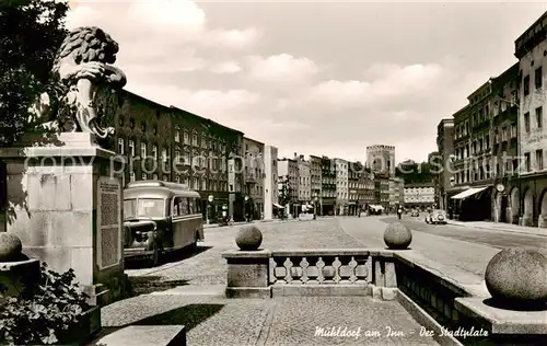 AK / Ansichtskarte  Muehldorf__Inn Stadtplatz 