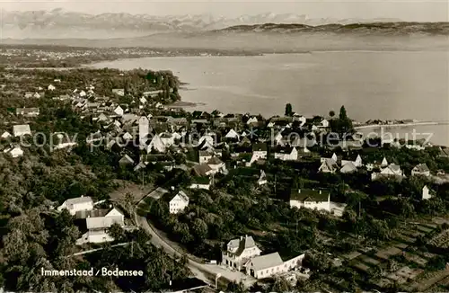 AK / Ansichtskarte  Immenstaad_Bodensee Fliegeraufnahme Immenstaad_Bodensee