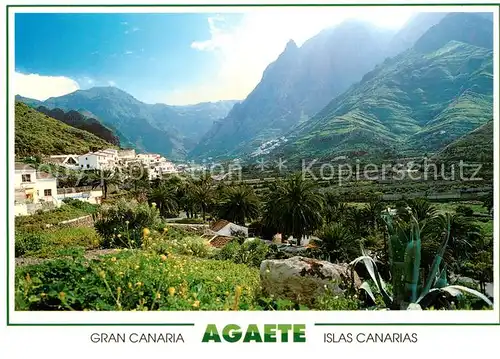 AK / Ansichtskarte 73848970 Agaete_Las_Palmas_Gran_Canaria_ES Panorama 