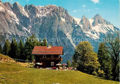 AK / Ansichtskarte  Dielalm_1100m_Werfen_Salzburg_AT Panorama 