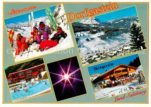 AK / Ansichtskarte  Dorfgastein_AT Freibad Panorama Wengeralm 