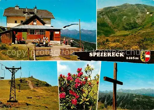 AK / Ansichtskarte 73849017 Speiereck_2465m_Schladminger_Tauern_AT am Grosseck Sektion Waldheimat oeTK Wien Mauterndorf Lungau 