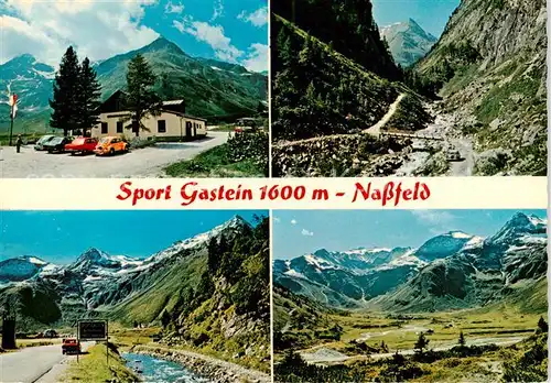 AK / Ansichtskarte 73849025 Sportgastein_Badgastein_AT Valeriehaus Weg ins Nassfeld mit Schareck Schlapperebenspitze Hoher Geisel und Murauer 