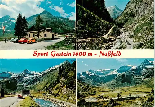 AK / Ansichtskarte  Sportgastein_Badgastein_AT Valeriehaus Weg ins Nassfeld mit Schareck Schlapperebenspitze Hoher Geisel und Murauer 