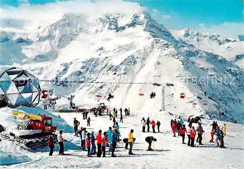 AK / Ansichtskarte  Sportgastein_Badgastein_AT Blick von der Bergstation der Schideck Doppelsesselbahn auf Schareck 